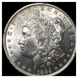 1884-O Silver Morgan Dollar GEM BU