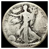 1921-S Silver Walking Liberty Half Dollar  NICELY