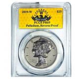 2019-W $25 1oz Palladium Eagle PCGS PR69 Rev. Proo