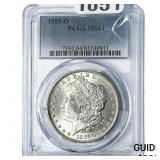 1885-O Morgan Silver Dollar PCGS MS64