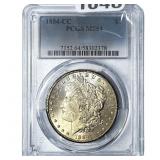 1884-CC Morgan Silver Dollar PCGS MS64
