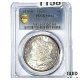 1879-S Morgan Silver Dollar PCGS MS64