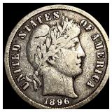 1896-S Silver Barber Dime HIGH GRADE