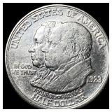 1923-S Silver Monroe Doctrine Centennial Half Doll