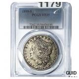 1899-S Morgan Silver Dollar PCGS VF35
