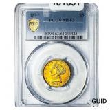1897 $5 Gold Half Eagle PCGS MS63