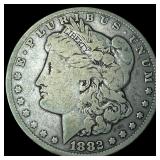 1882-CC Silver Morgan Dollar LIGHTLY  CIRCULATED