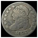 1827 Capped Bust Dime NICELY CIRCULATED