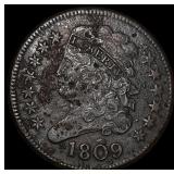 1809 Classic Head Half Cent CHOICE AU