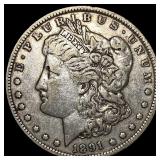 1891-O Silver Morgan Dollar CLOSELY UNCIRCULATED