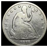 1877-CC Silver Half Dollar NICELY CIRCULATED