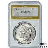 1899 Morgan Silver Dollar PGA MS64