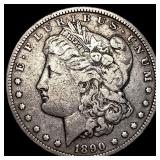 1890-CC Silver Morgan Dollar NEARLY  UNCIRCULATED