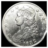1832 Silver Capped Bust Half Dollar CHOICE AU