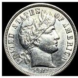 1911 Silver Barber Dime UNCIRCULATED