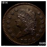 1814 Classic Head Large Cent UNCIRCULATED