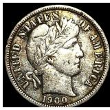 1900-S Silver Barber Dime CLOSELY  UNCIRCULATED