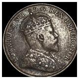 1903-H Silver 10 Cents Canada LIGHTLY CIRCULATED