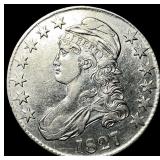 1827 Silver Capped Bust Half Dollar  UNCIRCULATED