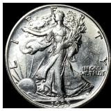 1935-S Silver Walking Liberty Half Dollar  UNCIRC