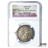 1906-D Barber Half Dollar NGC VF30
