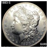 1883-S Morgan Silver Dollar CHOICE BU