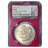 1901-O Morgan Silver Dollar NGC MS66