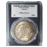 1889 Morgan Silver Dollar PCGS MS66 VaultBox