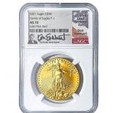 2021 $50 Gold American Eagle 1oz NGC MS70