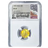 1989 $5 Gold American Eagle 1/10oz NGC MS69