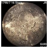 1798/7 16 Stars JR-1 Draped Bust Dime NICELY CIRCU