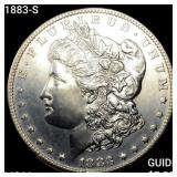 1883-S Morgan Silver Dollar CHOICE BU