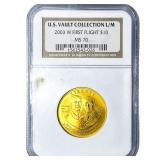 2003-W U.S. Vault Collection L/M First Flight $10