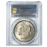 1891-CC Morgan Silver Dollar PCGS MS62