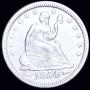 1854 Seated Liberty Quarter CLOSELY UNCIRCULATED
