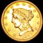 1907 $2.50 Gold Quarter Eagle UNCIRCULATED