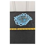 NORTHWOOD BLUE OPALESCENT BOWL