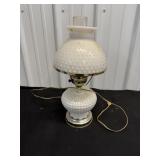 Milk Glass Lamp
