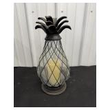Pineapple Battery Candle