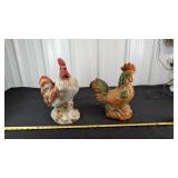 Ceramic Roosters