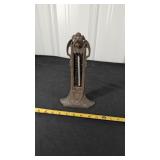 ART DECO METAL THERMOMETER