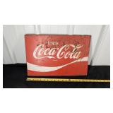 METAL COCA-COLA SIGN