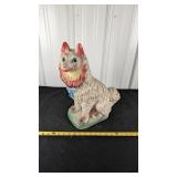 CHALKWARE DOG
