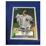 Topps Chrome Refractor Aaron Judge