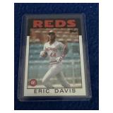 1986 Topps Eric Davis RC