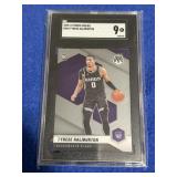 20-21 Panini Mosaic Tyrese Haliburton RC SGC 9