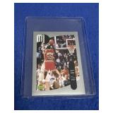 Michael Jordan Sticker Card