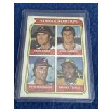 1974 Rookie Shortstop Chalk/Gamble/Mackanin/Trillo