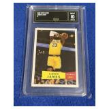 2025 Topps Living Lebron James GMA 10