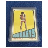1972 Topps Wes Unseld